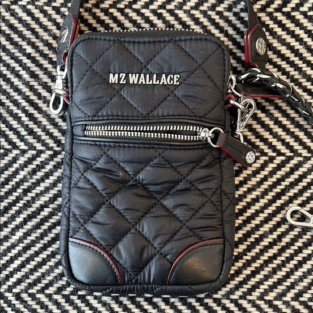 MZ Wallace Black Quilted Bag